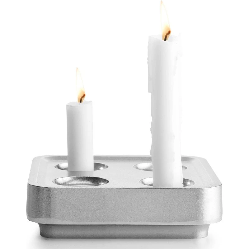 Stumpastaken Fyran, poleret aluminium – Born in Sweden