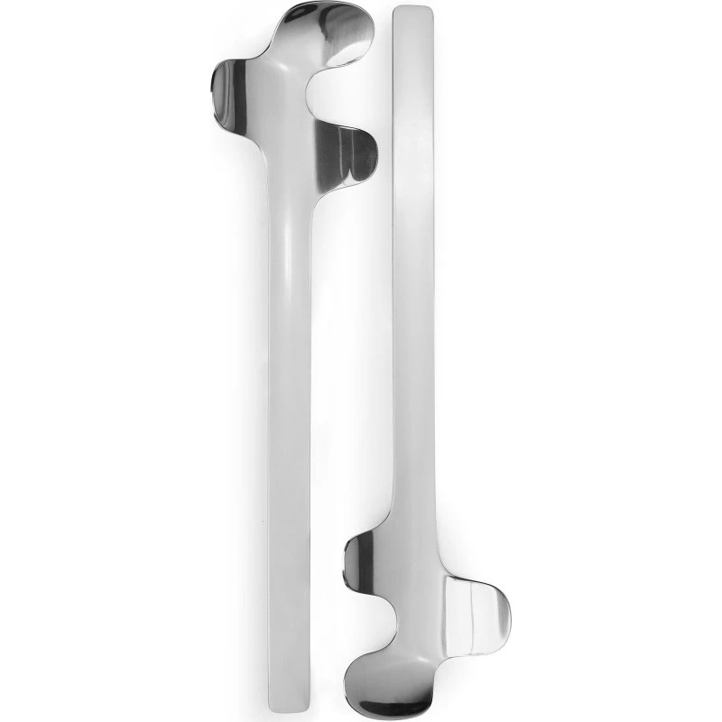 Born in Sweden LEAF salatbestik, poleret stål