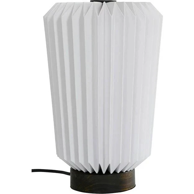 Watt & Veke Filippa bordlampe H31 Ø20 cm - Hvid/Sort