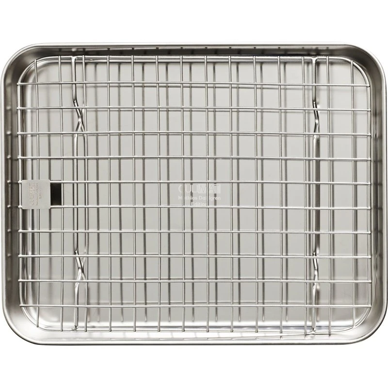 Culimat gastro-bakke med afkølingsrist 26,5x20,5x2,5 cm