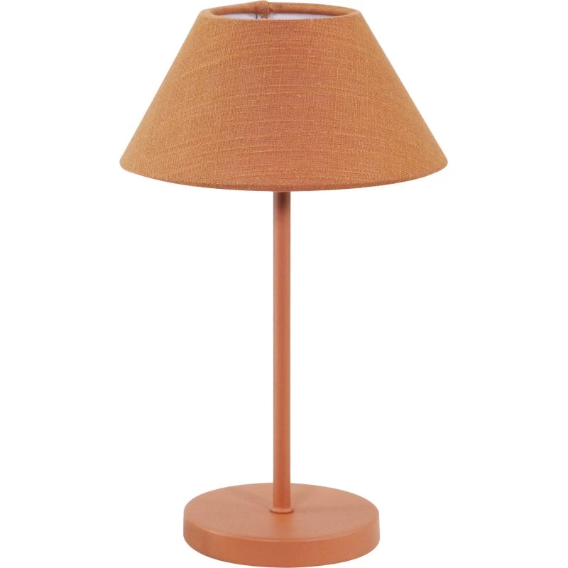 Watt & Veke Teya Portabel bordlampe, terracotta Ø15×26 cm