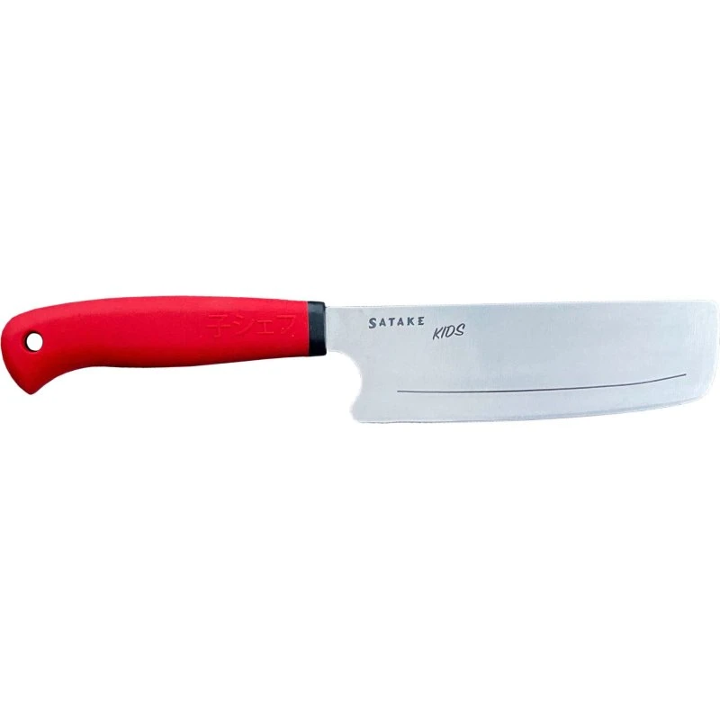 Satake Kids børnekniv med skærefast handske (2 dele)