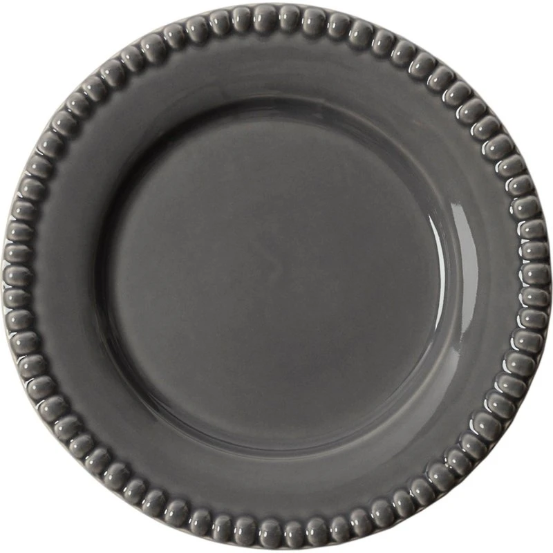 PotteryJo Daria desserttallerken 22 cm, 2-pak – Clean Grey