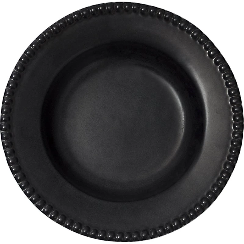 PotteryJo Daria dyb tallerken 26 cm 2-pak - Ink Black