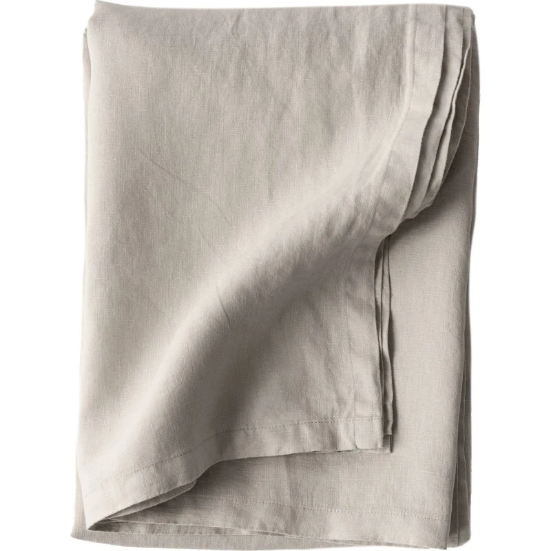 Tell Me More hørdug 145x270 cm – Warm Grey