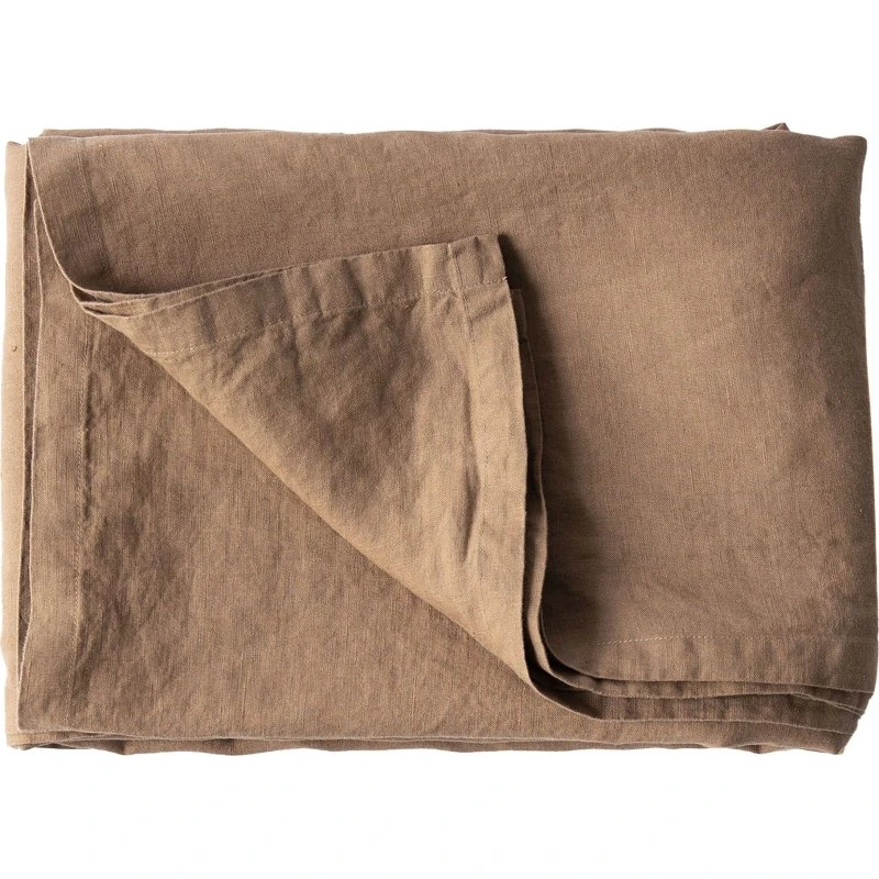 Tell Me More Hørdug 145x330 cm – Hazelnut