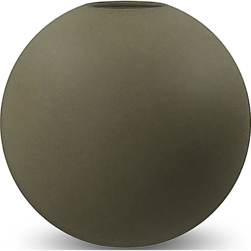 Cooee Design Ball Vase 20 cm – Olivengrøn