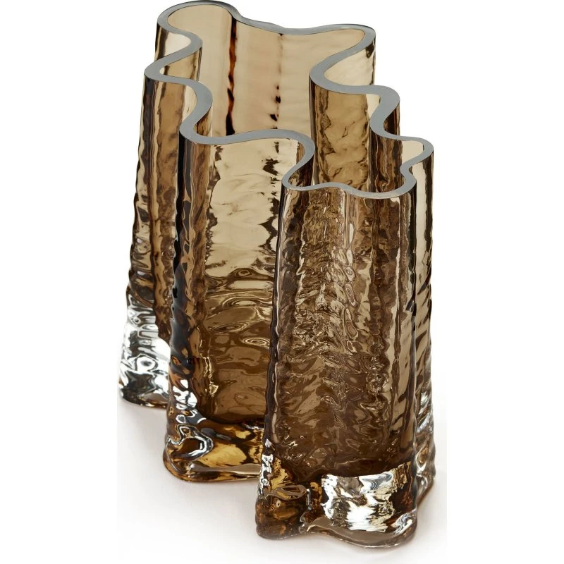 Cooee Design Gry Wide vase 19 cm – Cognac