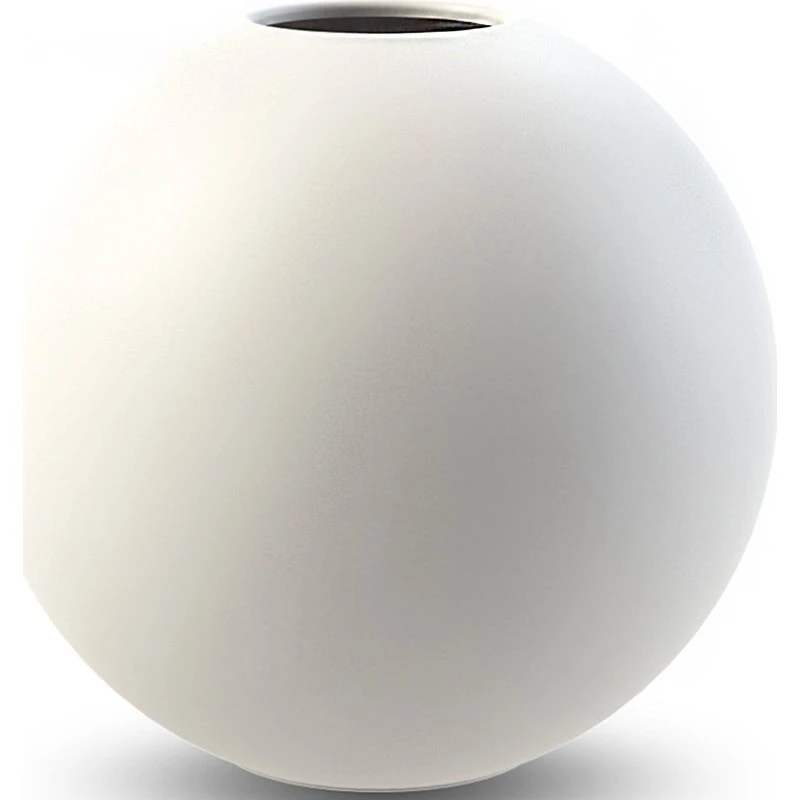Cooee Design Ball vase 10 cm – hvid