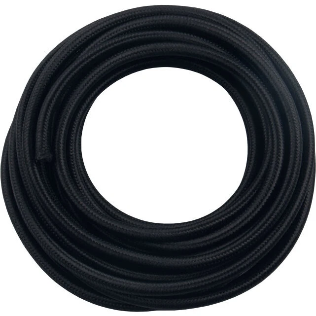 Elworks stofledning 2 x 0,75 mm² sort 5 m