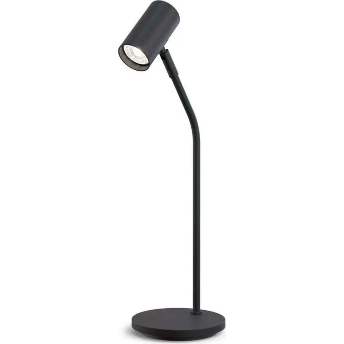 Belid Tyson Bordlampe Ø5,5 cm – Sort struktur