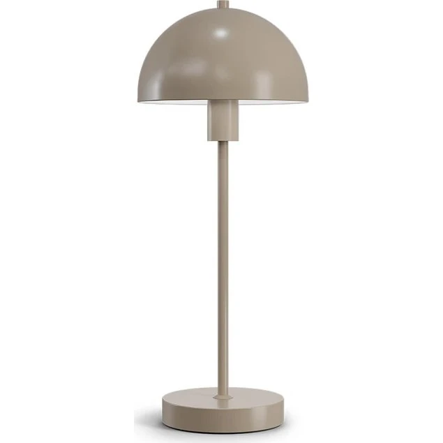 Herstal Vienda bordlampe Putty grå - 50 cm