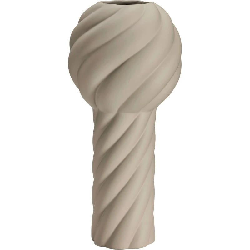 Cooee Design Twist Pillar Vase 34 cm – Sand