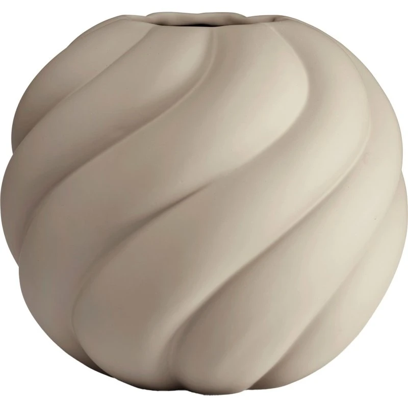 Cooee Design Twist Ball vase 12 cm – Sand