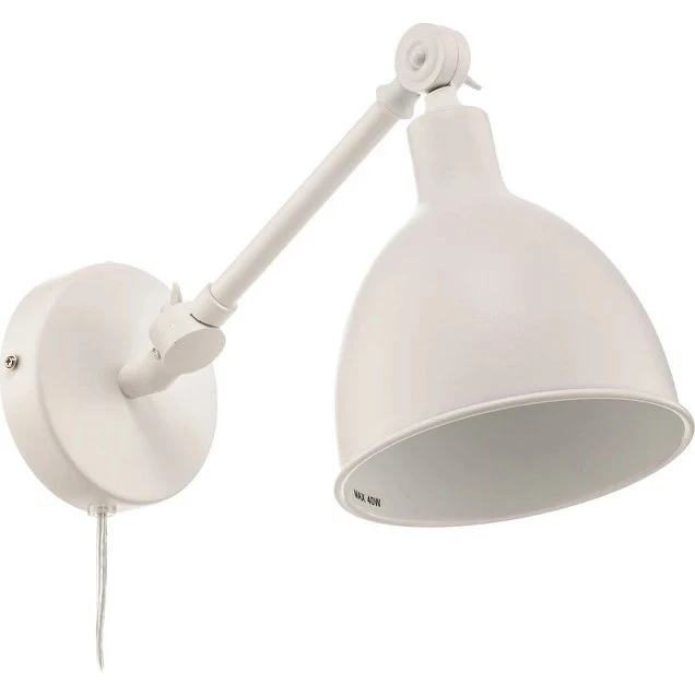 By Rydéns Bazar Mini væglampe, sandhvid