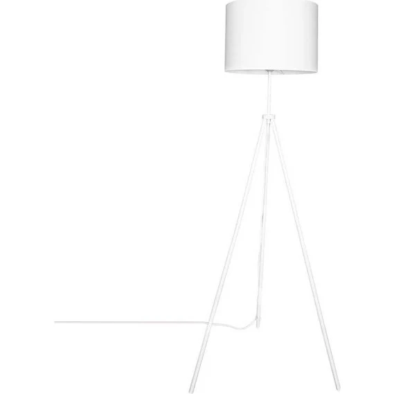 By Rydéns Rina gulvlampe - hvid, trebenet