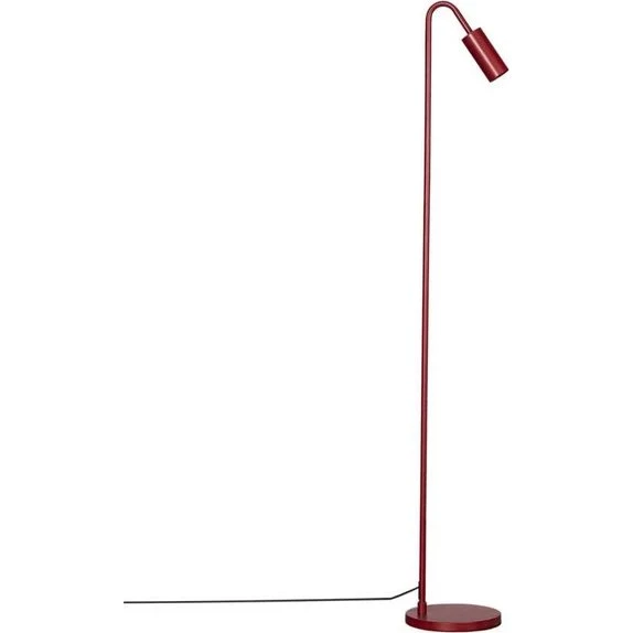 By Rydéns Curve gulvlampe 146 cm - Rust Rød