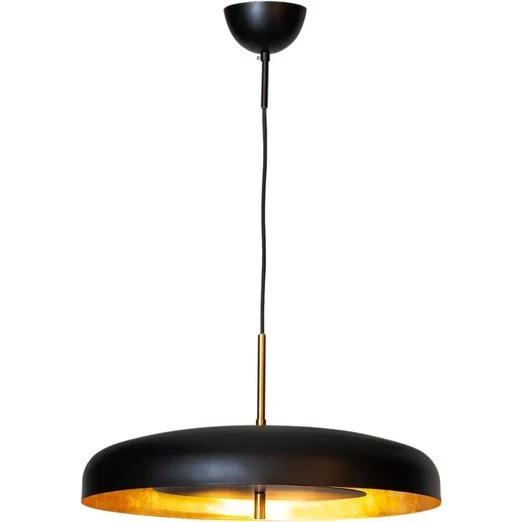 By Rydéns Shelby Pendel Ø50 Matt Sort/Guld