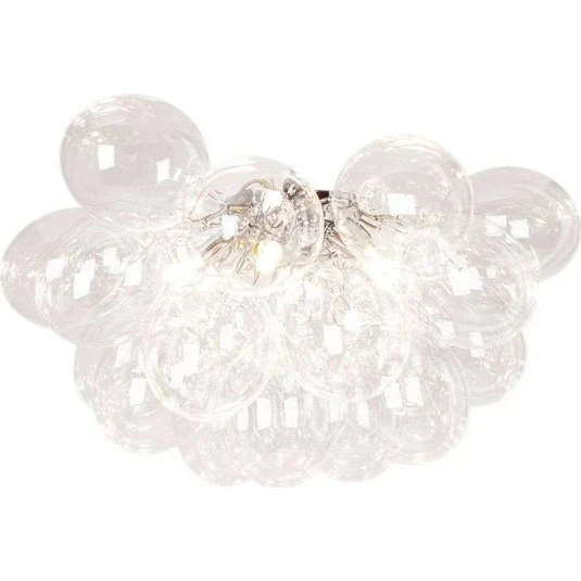 By Rydéns Gross loftlampe Ø50 cm – 20 klare glaskugler