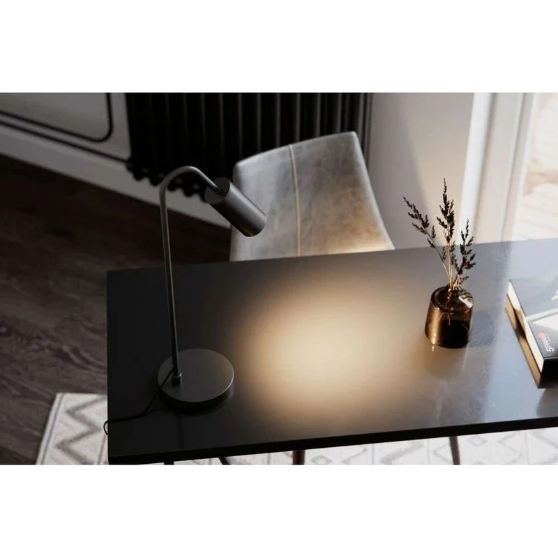 By Rydéns Curve bordlampe 51 cm - Mat sort