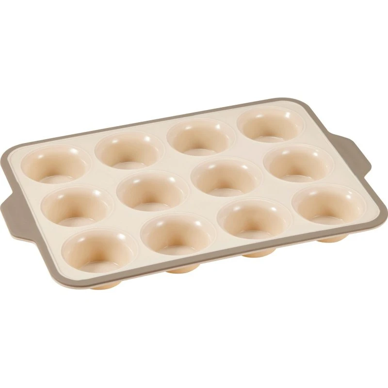 Dorre Cookie silikone muffinform 12 stk. med stålkanter