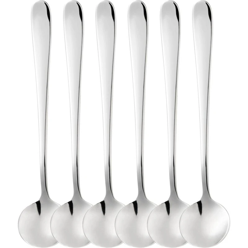 Dorre Sai dessertske 11,5 cm, 6 stk. - rustfrit stål