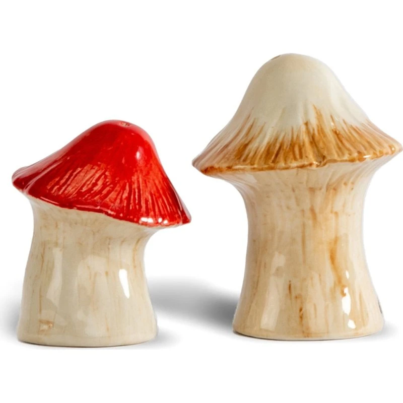 Byon Mushi salt- og pebersæt – svampe-design