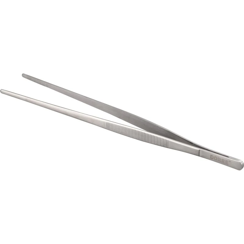 Dorre Miah madpincet 24 cm, lige spids - rustfrit stål