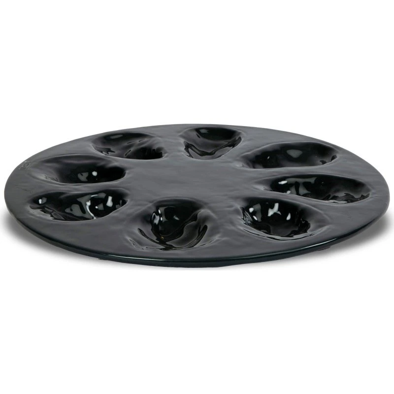 Byon Oyster serveringstallerken 27 cm - grå