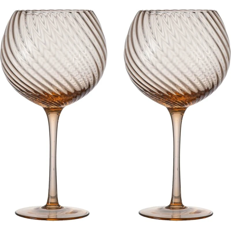 Byon Opacity vinglas 47 cl 2-pak – fersken