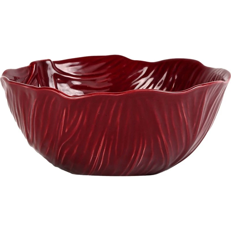 Byon Veggie skål Ø20 cm – vinrød