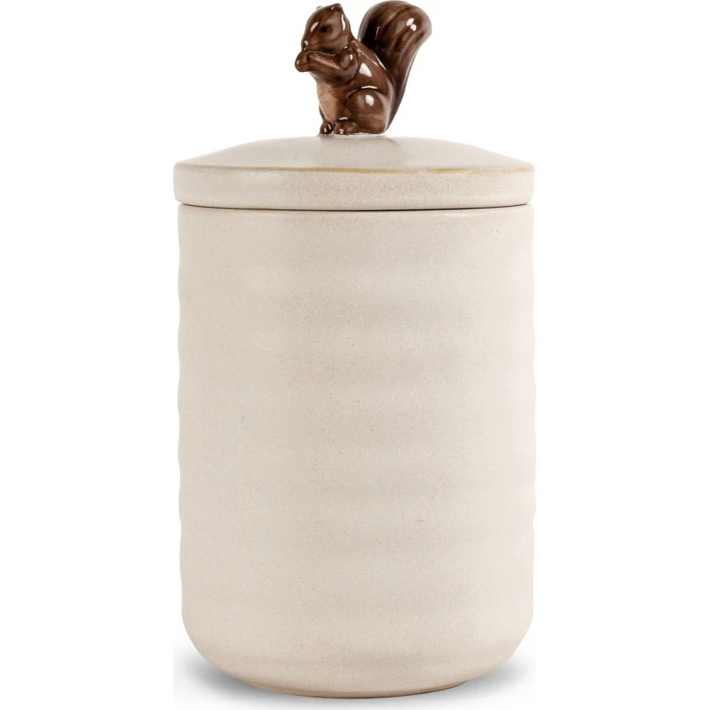 Sagaform Ellen krukke med låg – offwhite