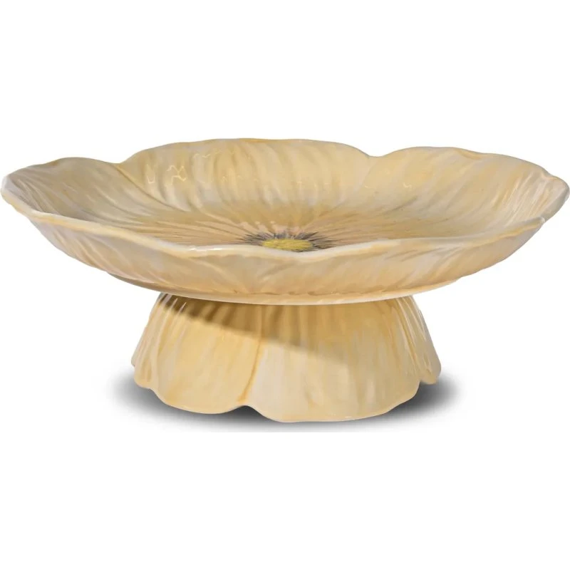 Byon Poppy kagefad på fod Ø26 cm - Beige