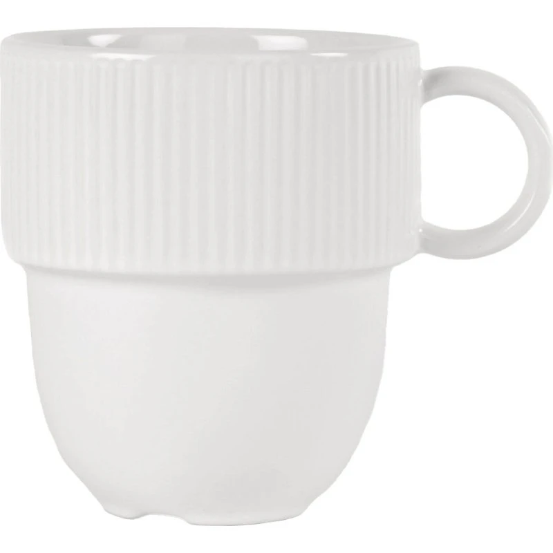 Sagaform Inka krus 27 cl - hvid