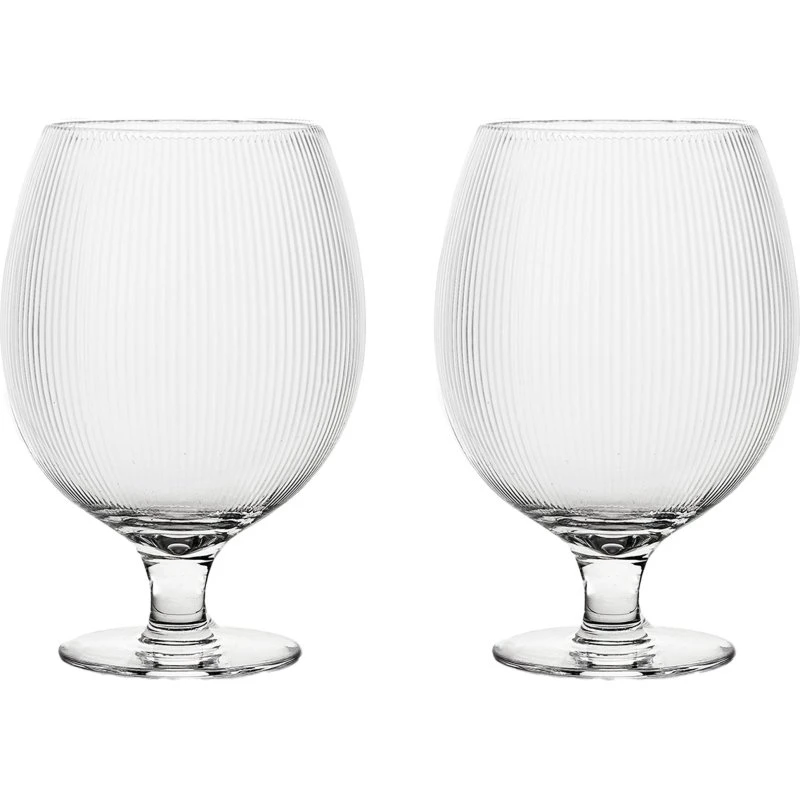 Sagaform Blanka ølglas 50 cl - 2-pak