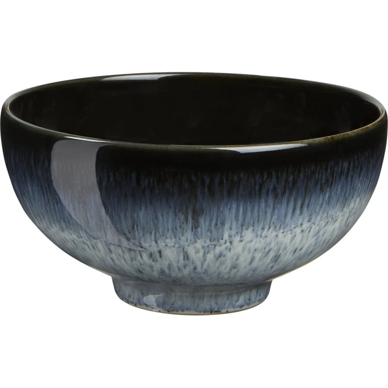 Denby Halo risskål 13 cm – blå/grå/sort