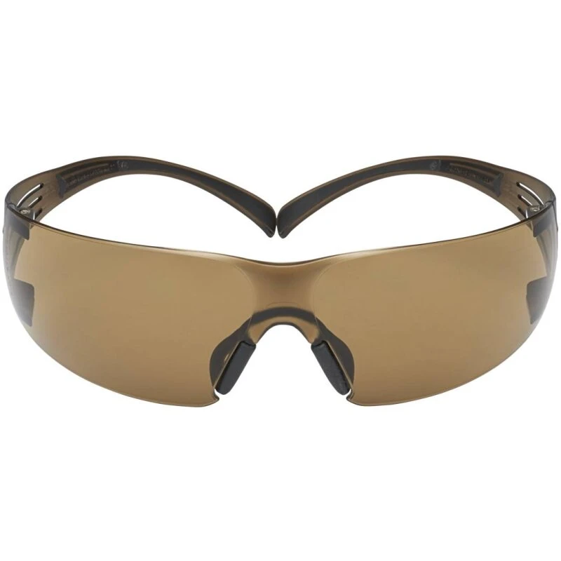 3M SecureFit 400 sikkerhedsbriller SF405SGAF-BLA, sort/brun