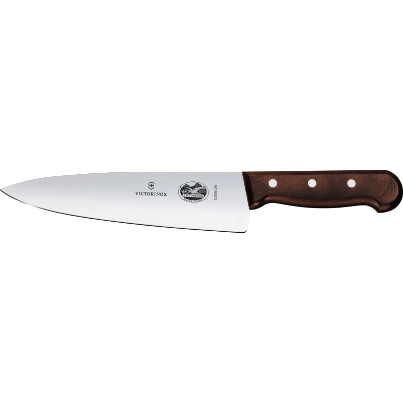 Victorinox kokkekniv 20 cm - ekstra bred, ahornskaft