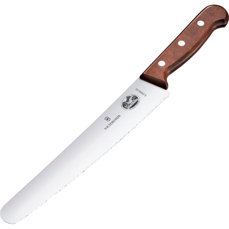 Victorinox Brød- & bagerkniv 22 cm, træhåndtag