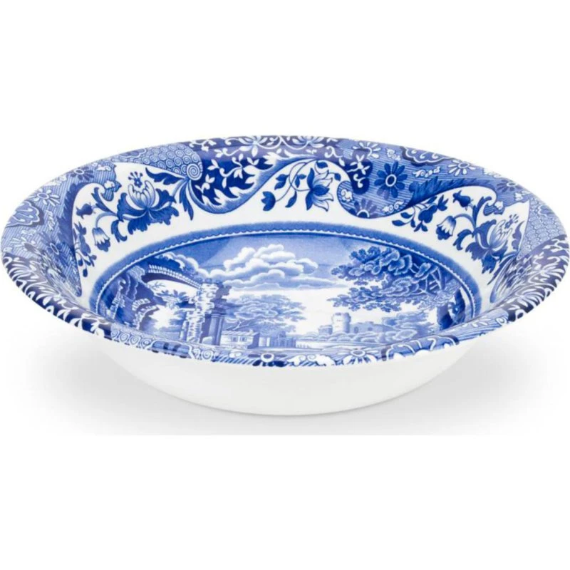 Spode Blue Italian morgenmadsskål 15 cm - porcelæn