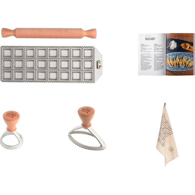 Marcato Ravioli Like a Pro sæt, 6 dele