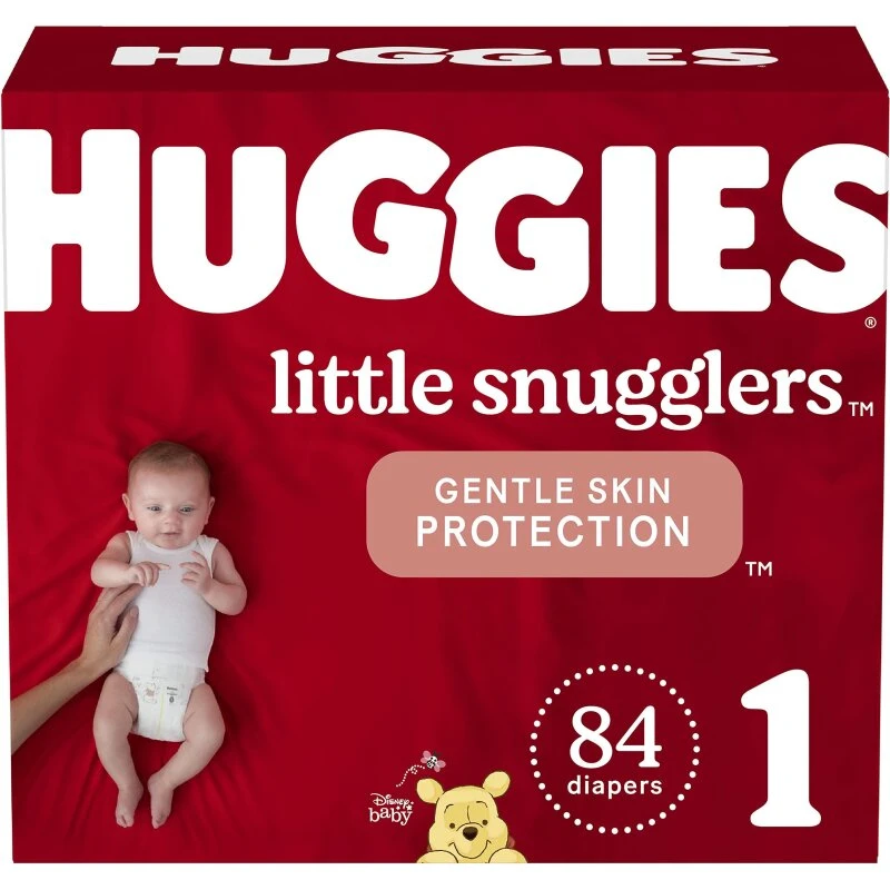 Huggies Little Snugglers Newborn, 31 stk (Jumbo), 4 pk