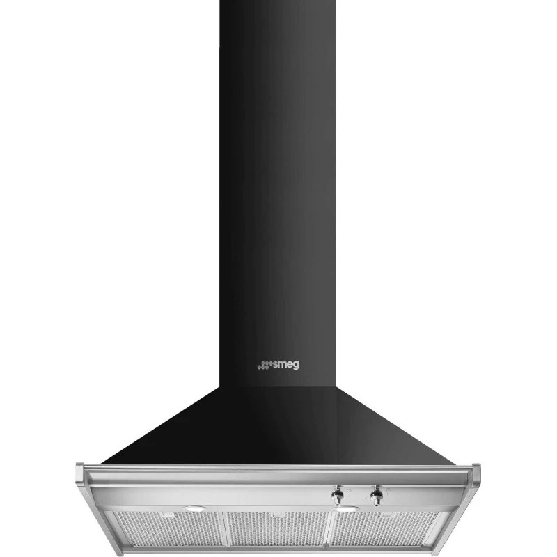 Smeg KD90HNE 90 cm væghængt emhætte – Sort