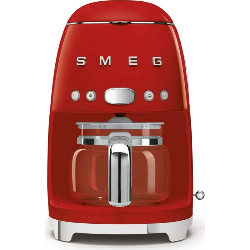 Smeg 50's Style kaffemaskine DCF02 – Rød, 10 kopper