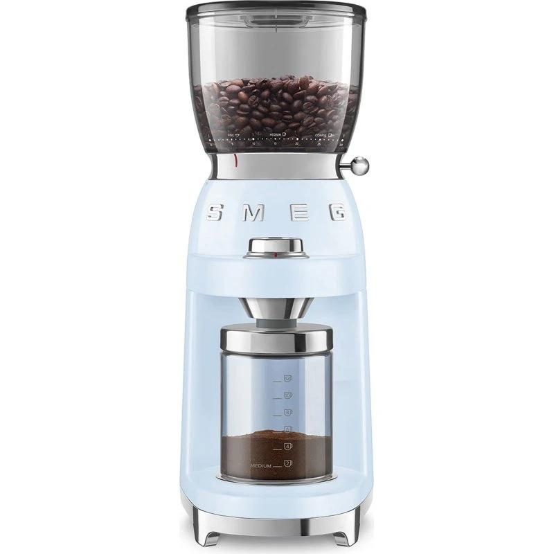 SMEG CGF01 Kaffekværn 50's Pastelblå