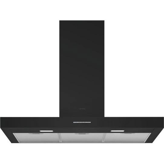 Smeg KBT900NE 90 cm vægmonteret emhætte - matsort