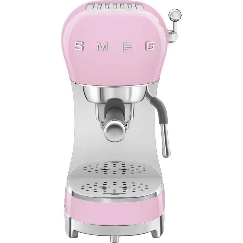 Smeg ECF02PKEU 50's Style espressomaskine, lyserød