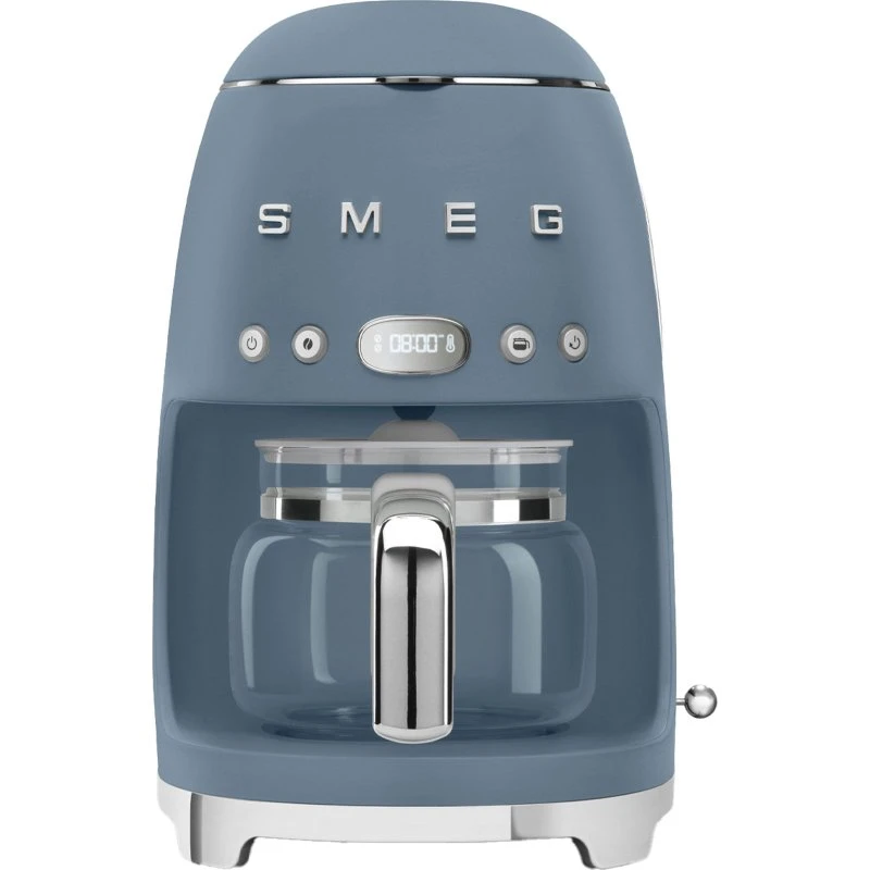 Smeg 50's Style kaffemaskine 10 kopper - stormblå