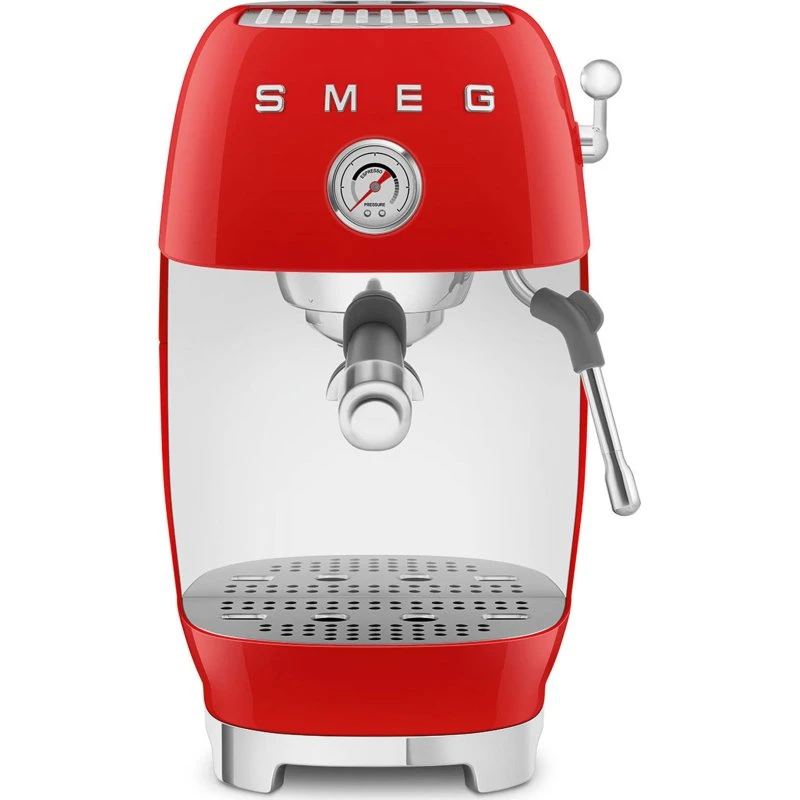 Smeg ECF03 Rød halvautomatisk espressomaskine