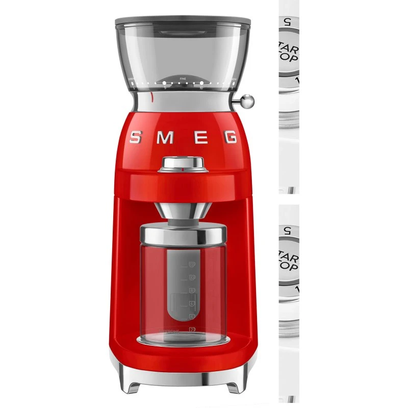 Smeg 50's Style Kaffekværn CGF03 – Rød